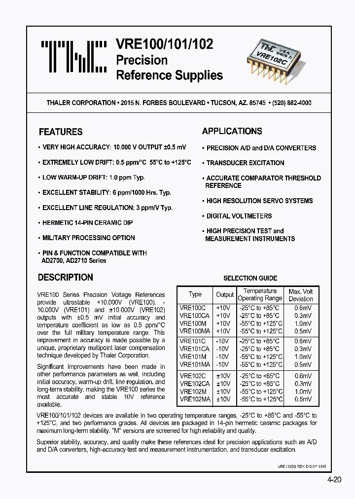 VRE100_53868.PDF Datasheet