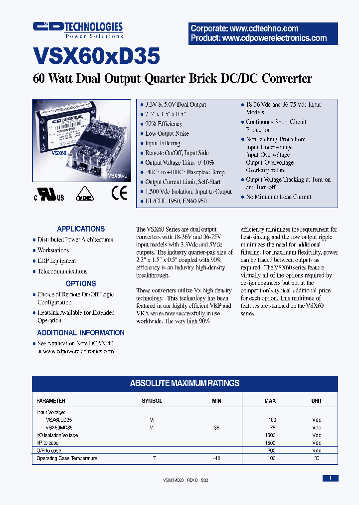 VSX60XD35_45456.PDF Datasheet