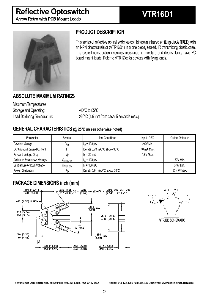 VTR16D1_64086.PDF Datasheet