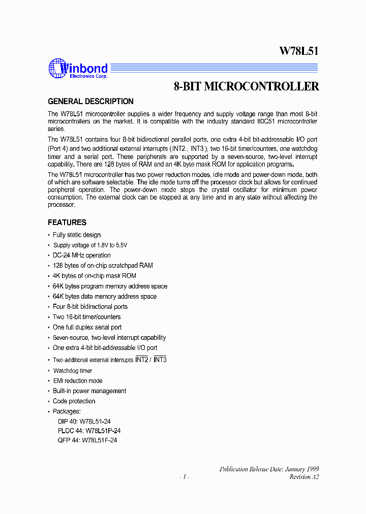 W78L51_52587.PDF Datasheet