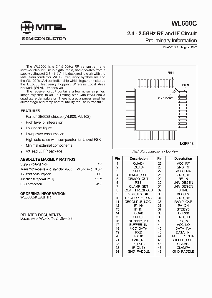 WL600KG_51726.PDF Datasheet