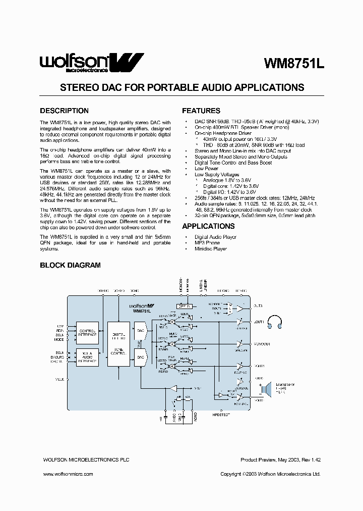 WM8751L_51834.PDF Datasheet