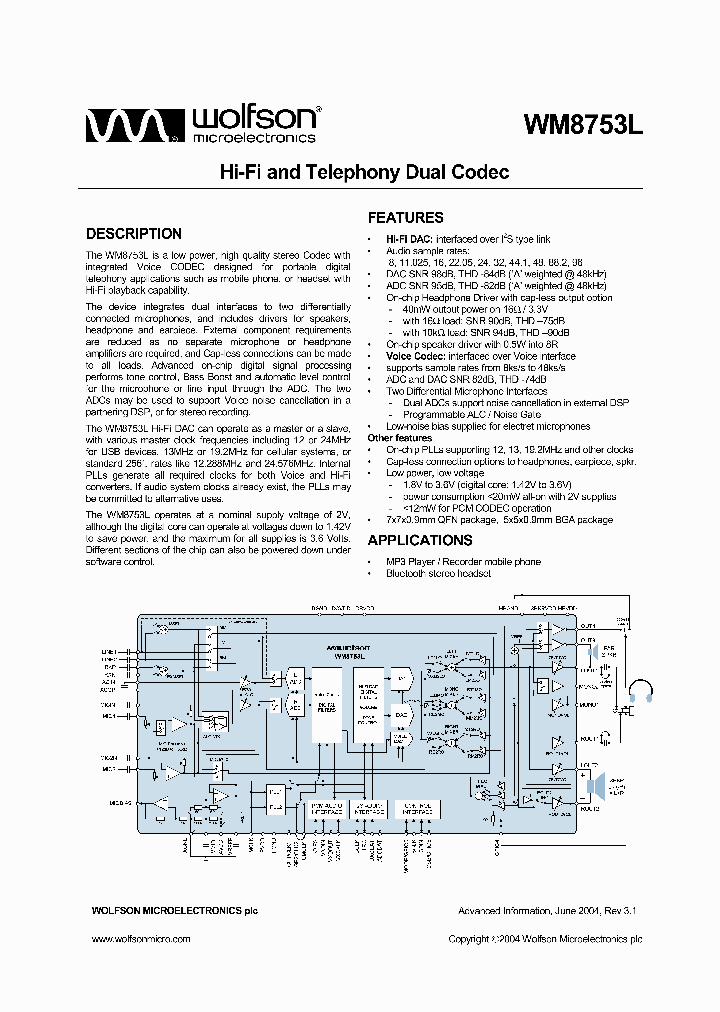 WM8753_51836.PDF Datasheet