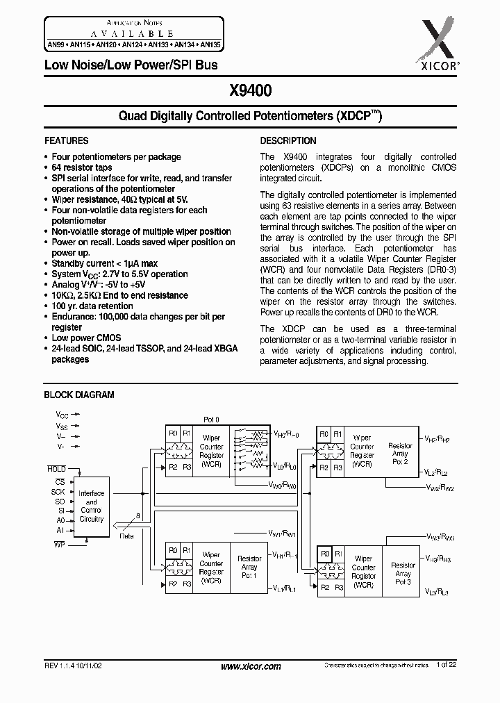 X9400_48940.PDF Datasheet
