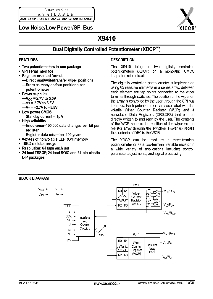 X9410_48996.PDF Datasheet