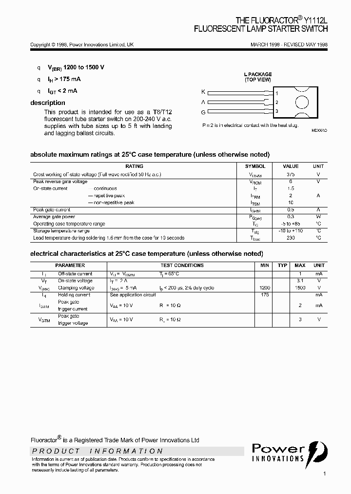 Y1112L_44444.PDF Datasheet