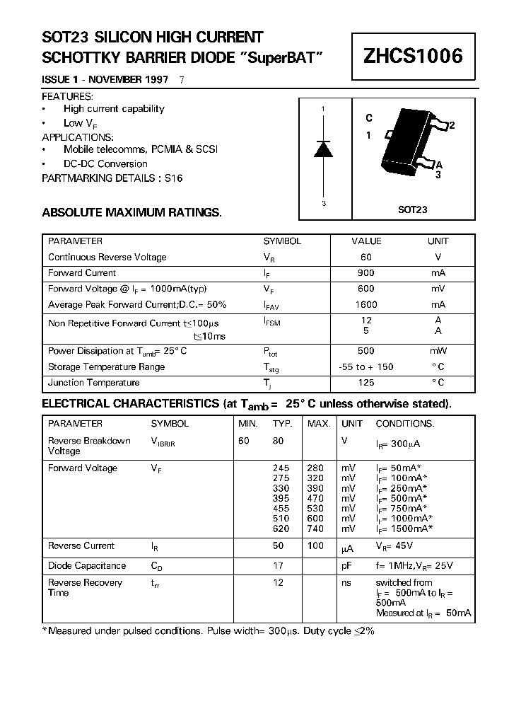 ZHCS1006_24902.PDF Datasheet