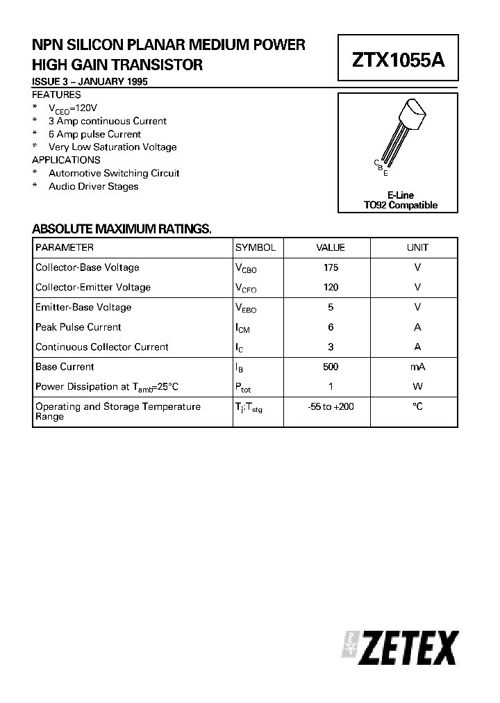 ZTX1055_41347.PDF Datasheet