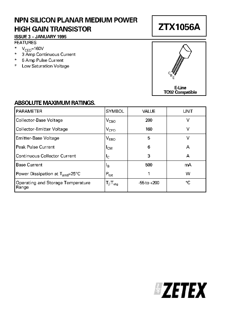 ZTX1056_41349.PDF Datasheet