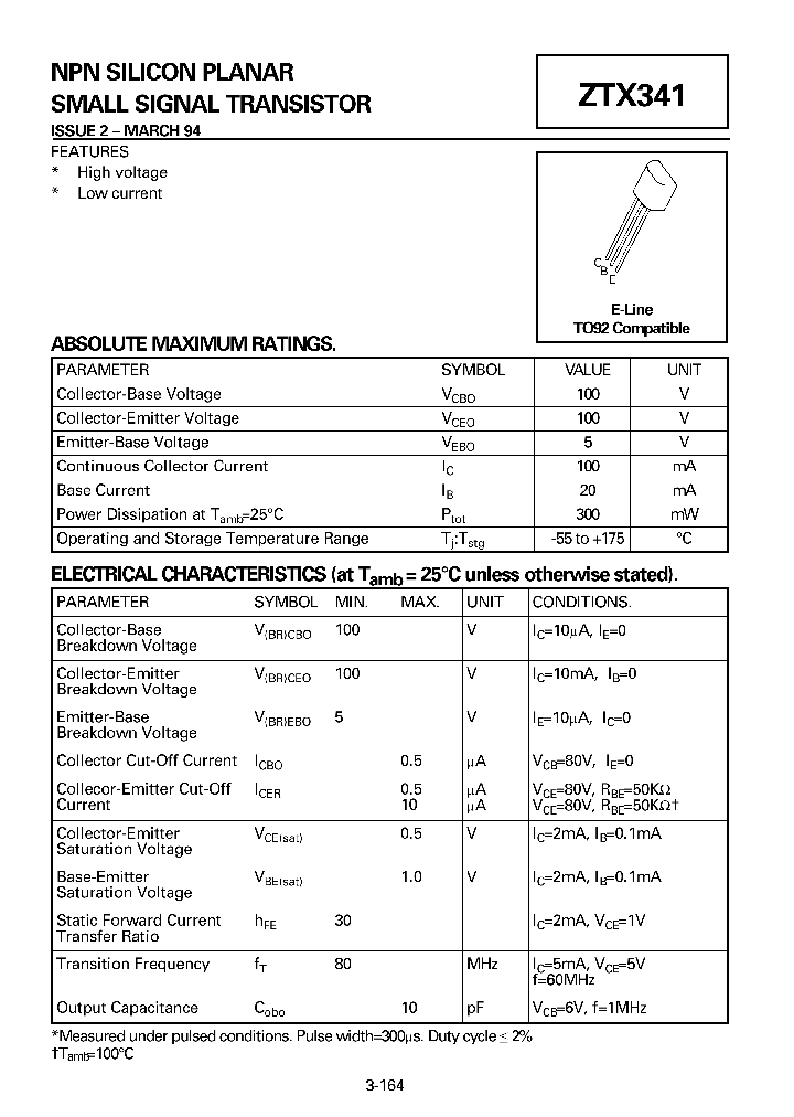 ZTX341_63025.PDF Datasheet