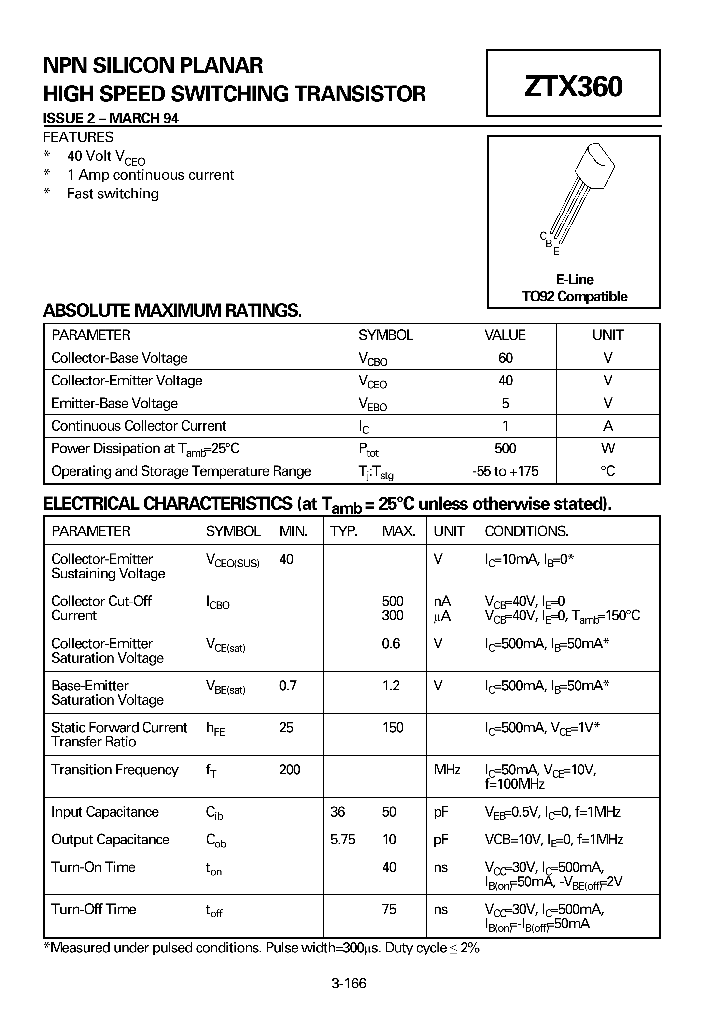 ZTX360_63026.PDF Datasheet