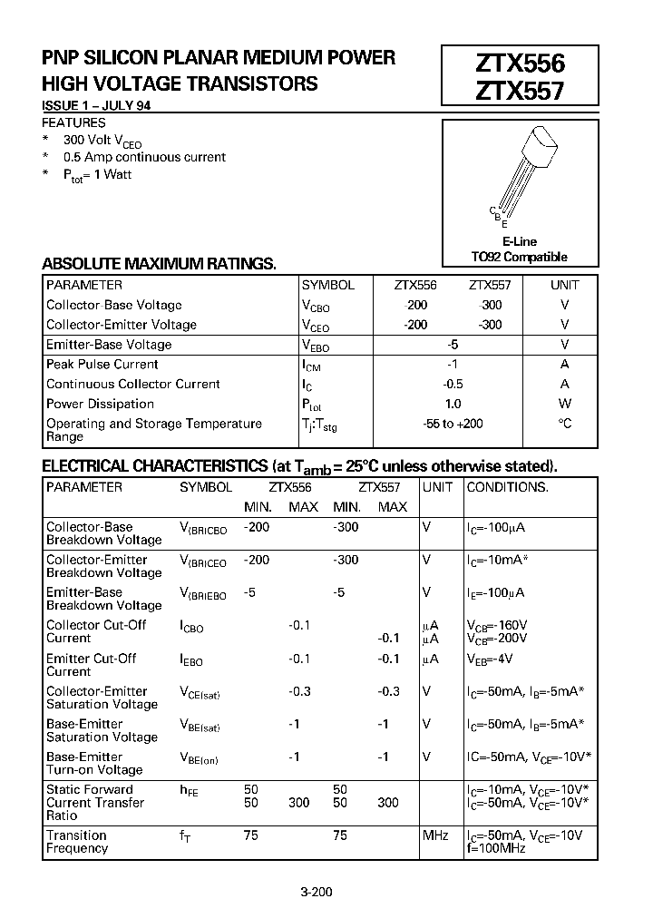 ZTX556_47869.PDF Datasheet