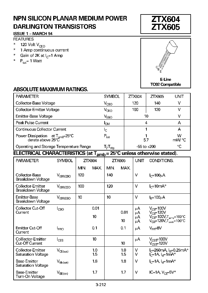ZTX604_23122.PDF Datasheet
