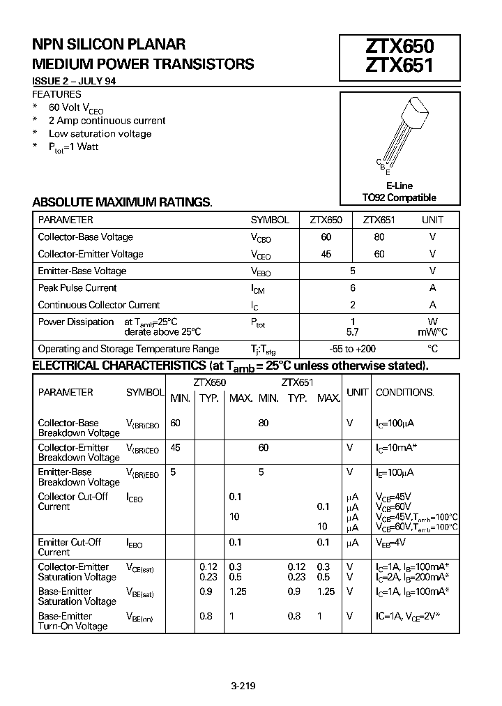 ZTX650_23123.PDF Datasheet