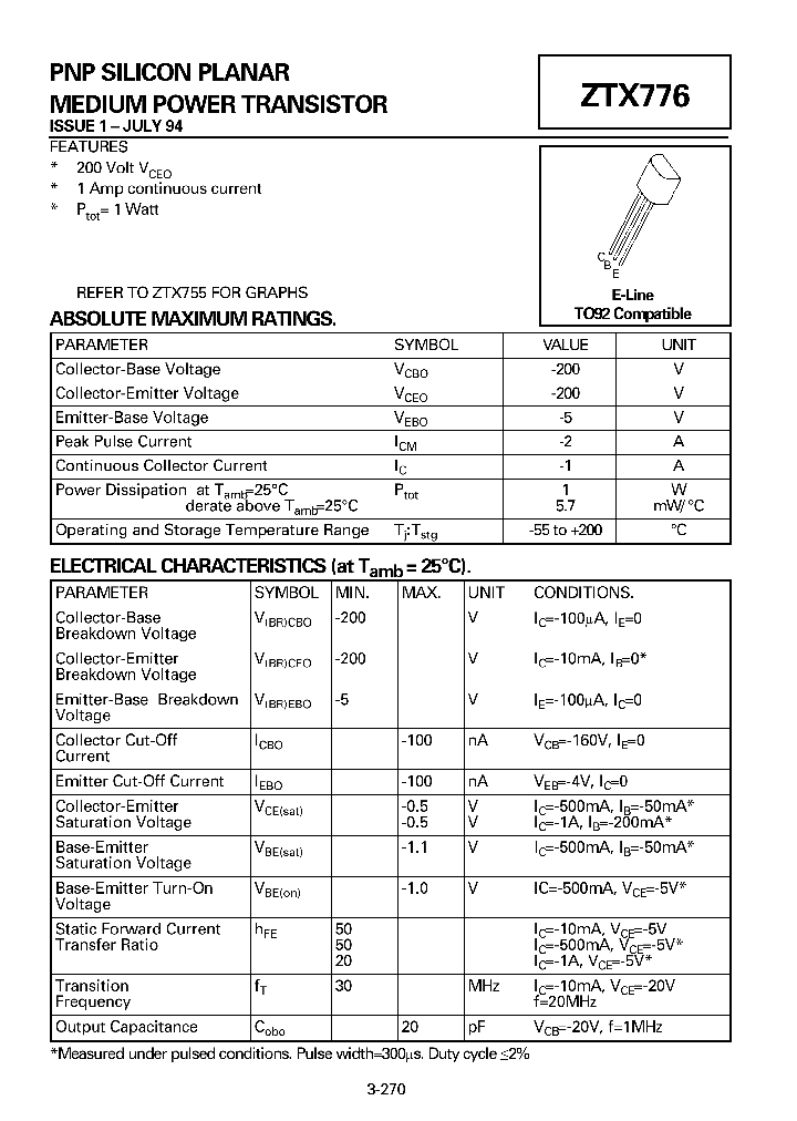 ZTX776_23131.PDF Datasheet
