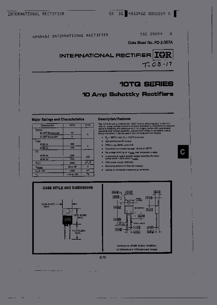 10TQ045_301100.PDF Datasheet
