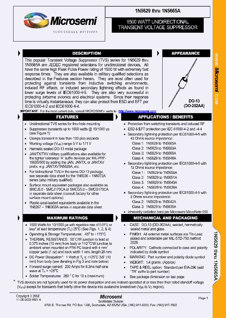 1N5629_289868.PDF Datasheet