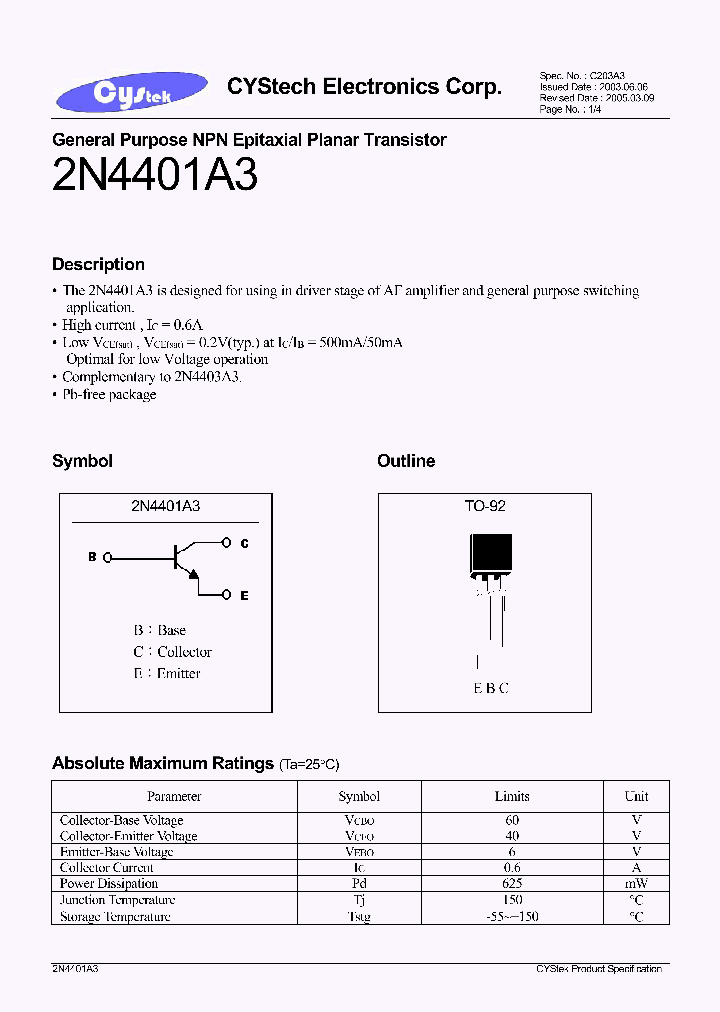 2N4401A3_285546.PDF Datasheet
