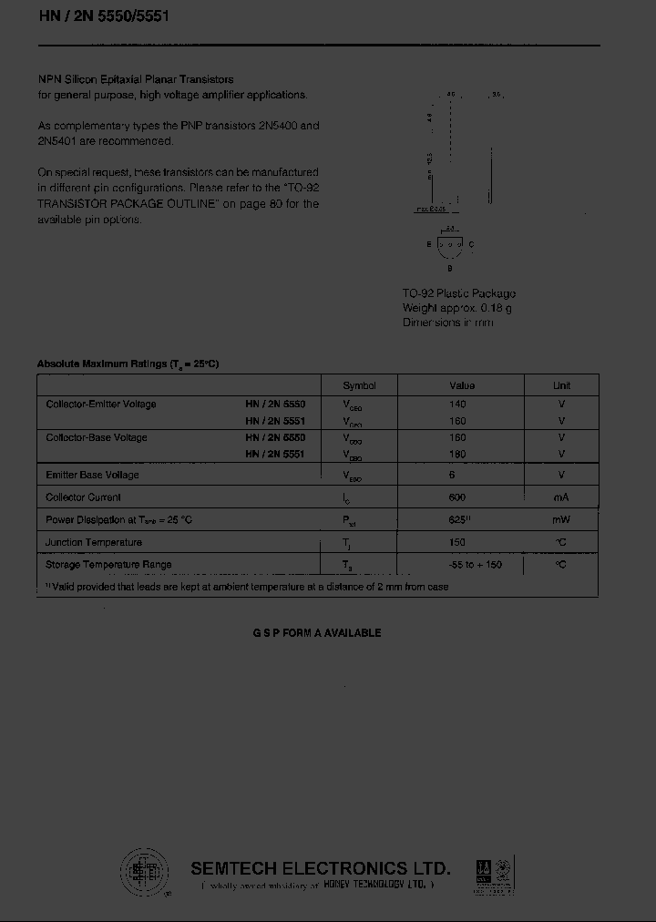 2N5551_258426.PDF Datasheet