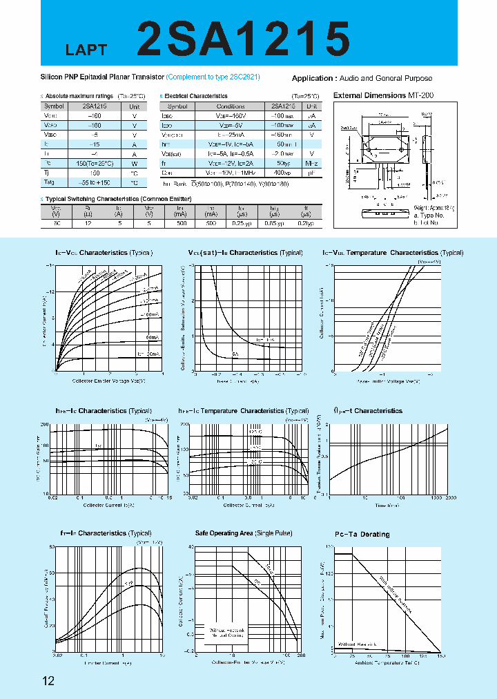 2SA1215_279321.PDF Datasheet