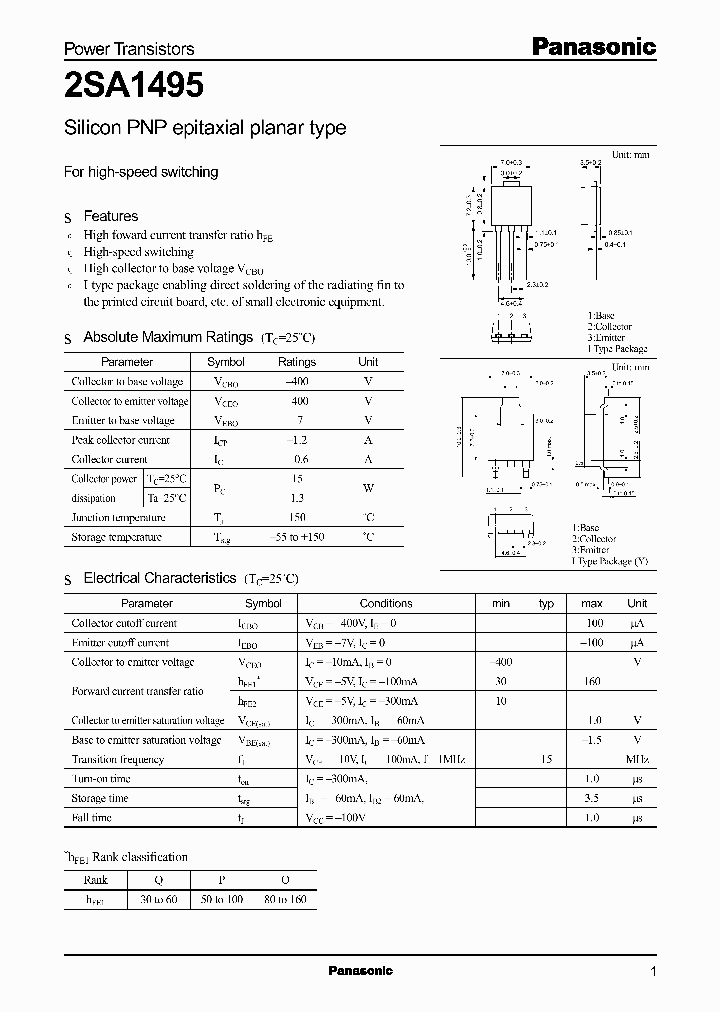 2SA1495_202794.PDF Datasheet