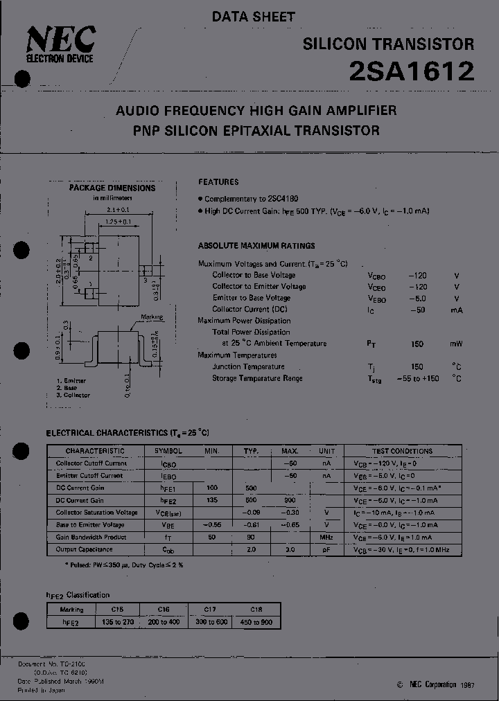 2SA1612_240950.PDF Datasheet