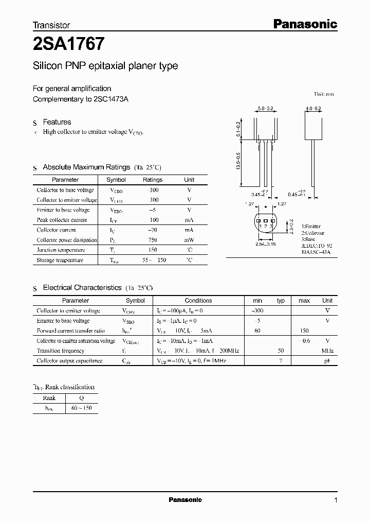 2SA1767_299824.PDF Datasheet