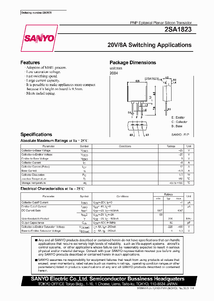 2SA1823_294483.PDF Datasheet