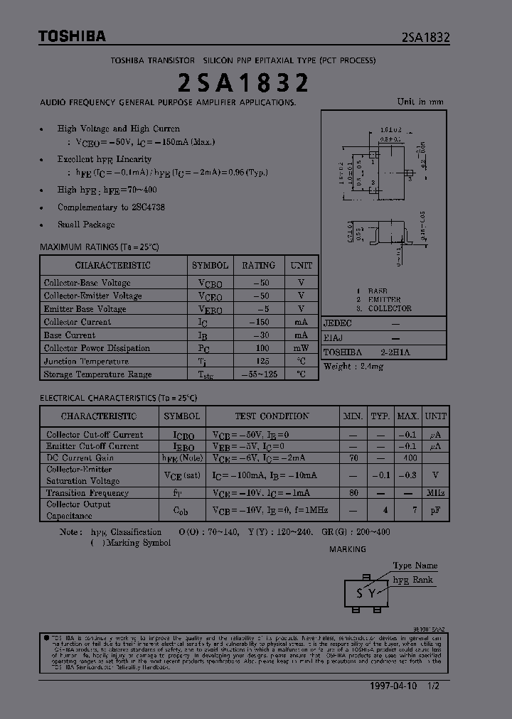 2SA1832_295984.PDF Datasheet