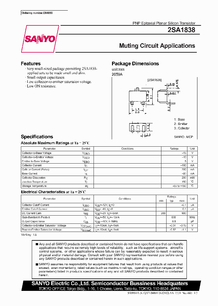 2SA1838_285669.PDF Datasheet