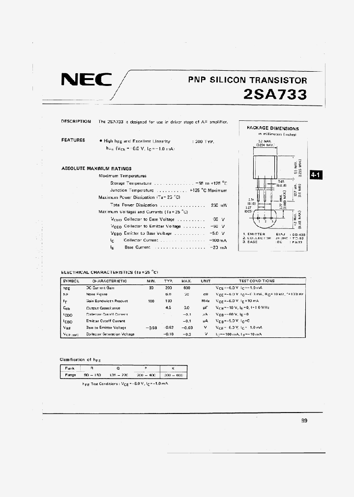 2SA733_302890.PDF Datasheet
