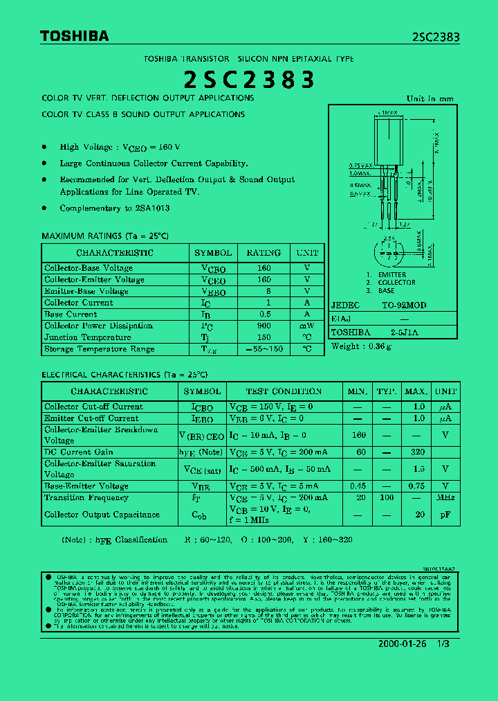 2SC2383_279190.PDF Datasheet