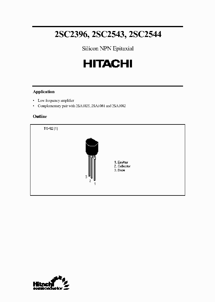2SC23962SC25432SC2544_287874.PDF Datasheet