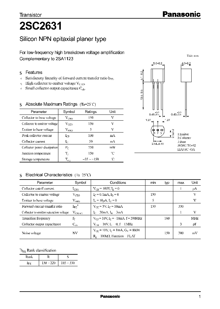 2SC2631_286561.PDF Datasheet
