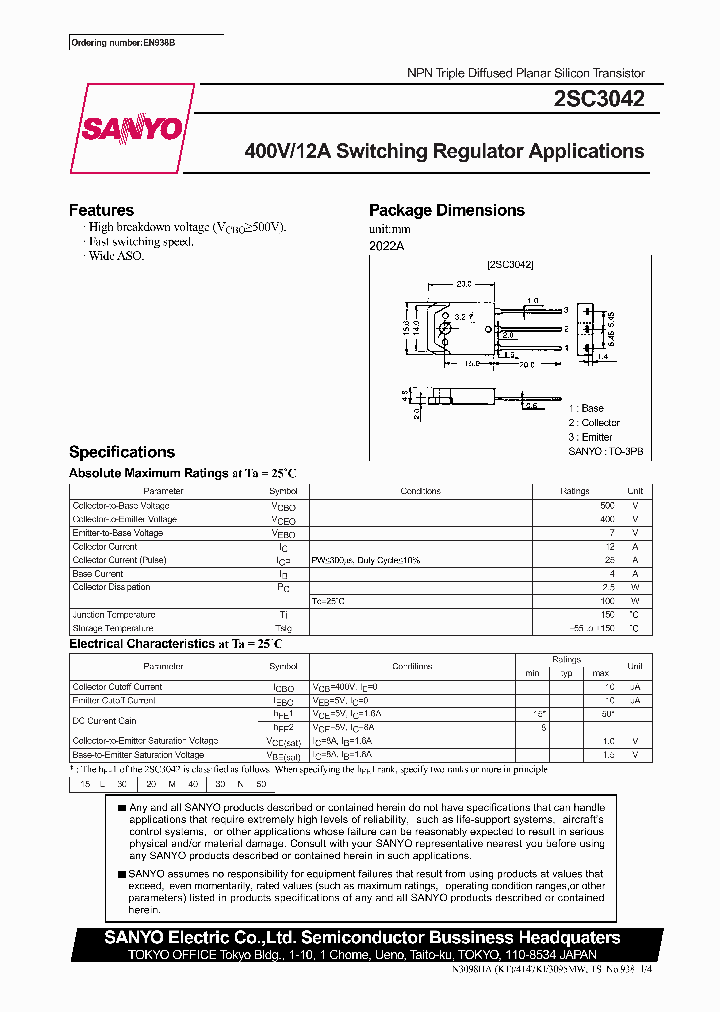 2SC3042_297710.PDF Datasheet