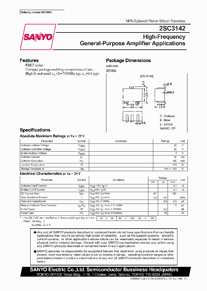 2SC3142_280140.PDF Datasheet