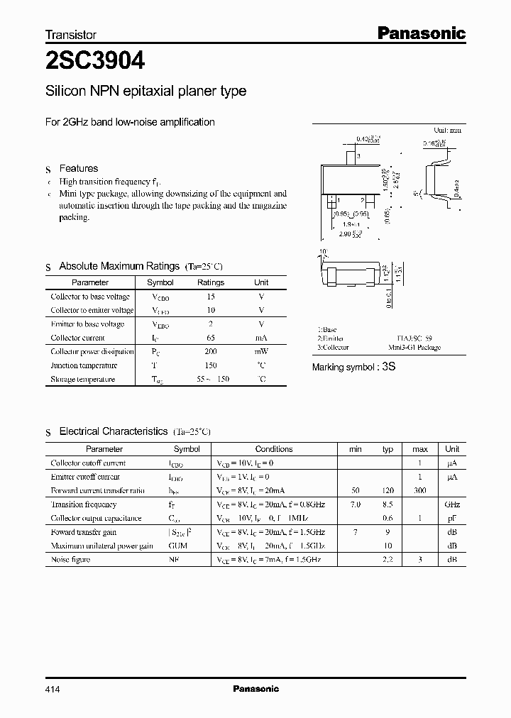 2SC3904_279175.PDF Datasheet