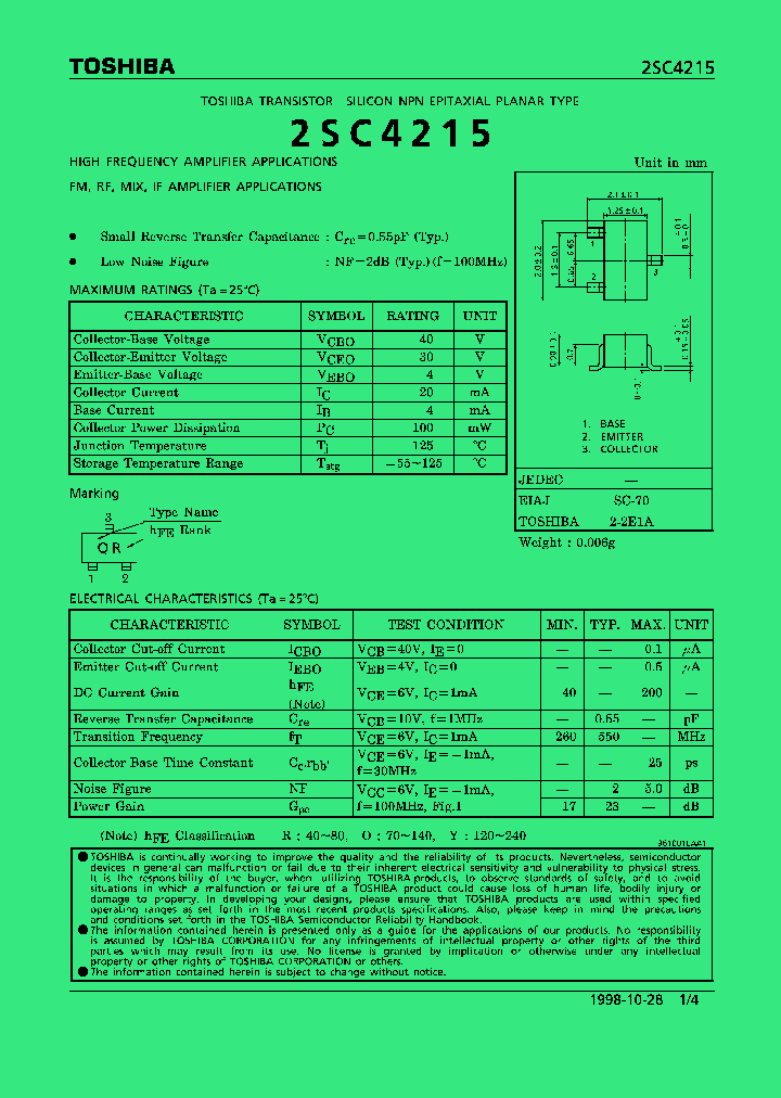 2SC4215_281702.PDF Datasheet