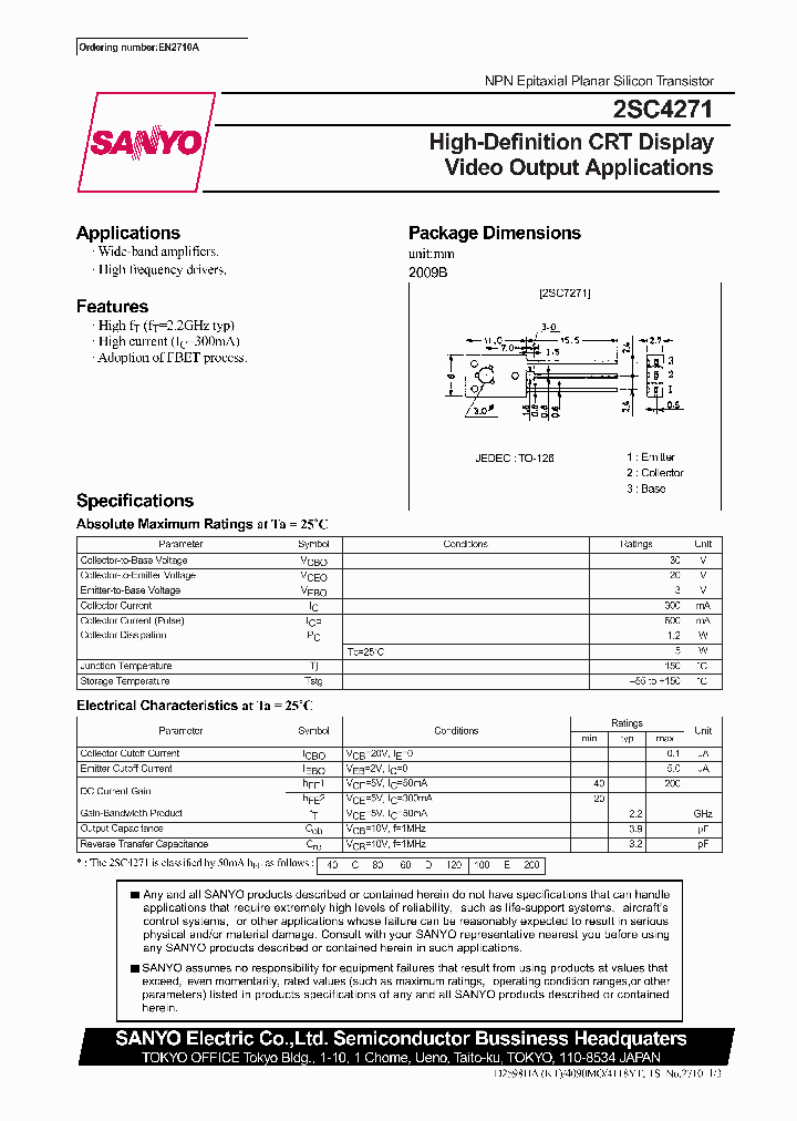 2SC4271_291860.PDF Datasheet