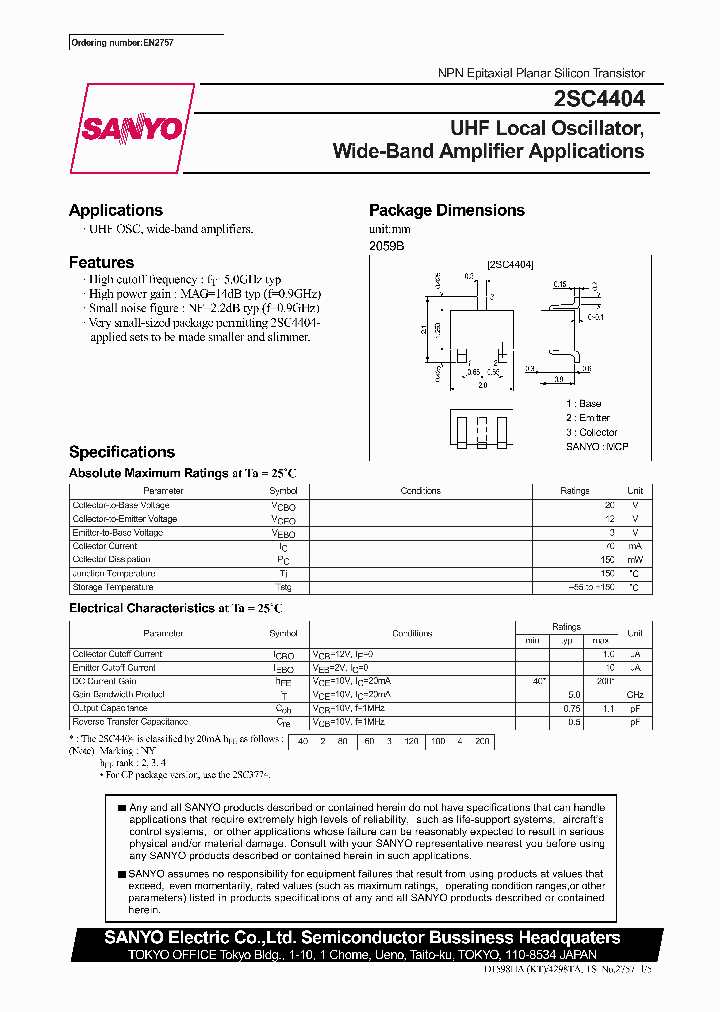 2SC4404_298458.PDF Datasheet
