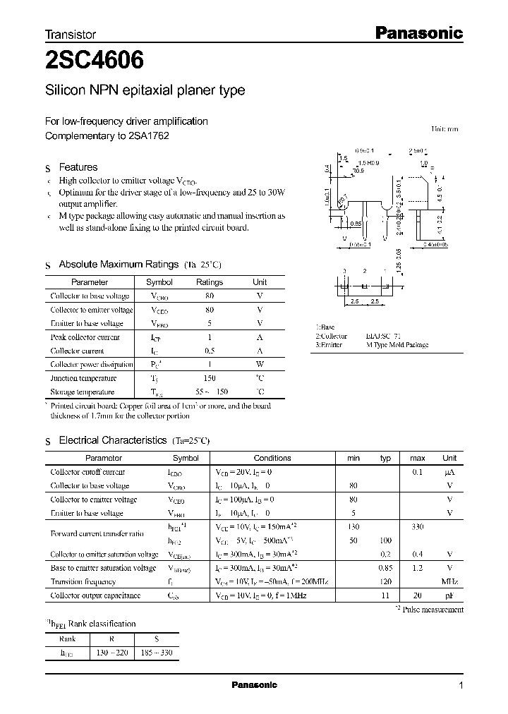 2SC4606_292575.PDF Datasheet