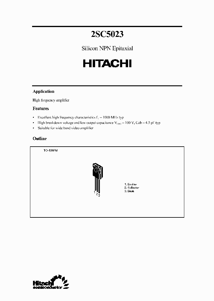 2SC5023_290515.PDF Datasheet