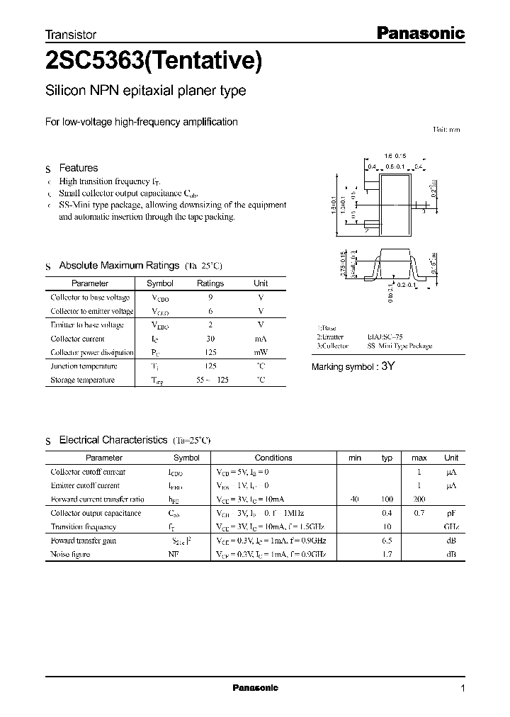 2SC5363TENTATIVE_276582.PDF Datasheet