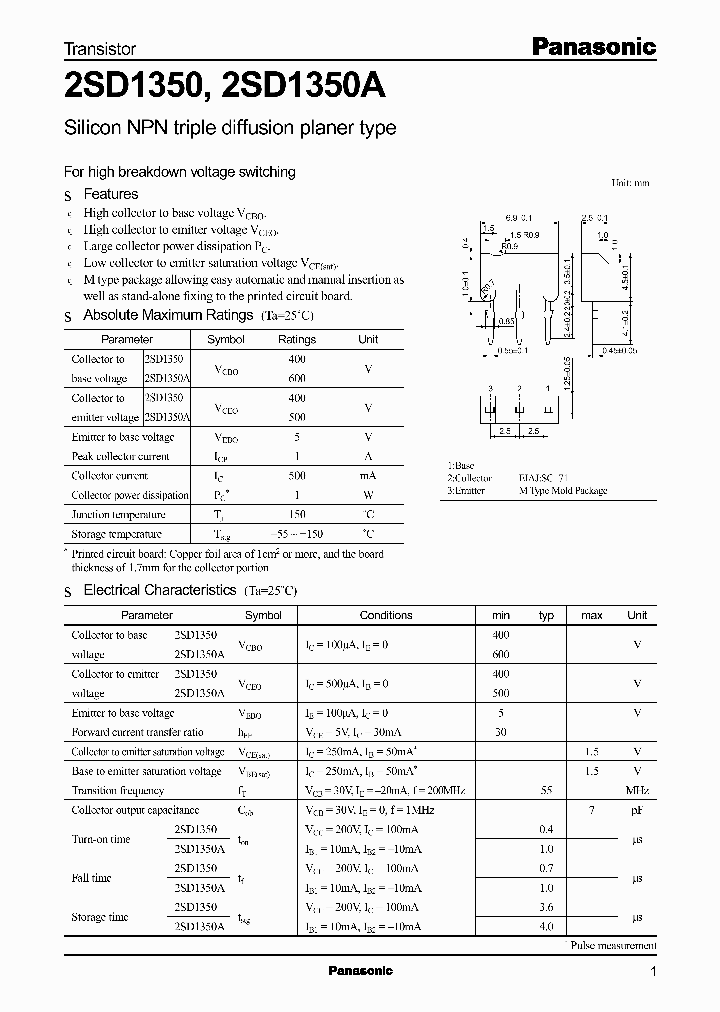 2SD1350A_291477.PDF Datasheet