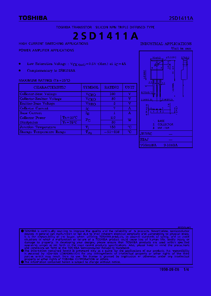 2SD1411A_297242.PDF Datasheet