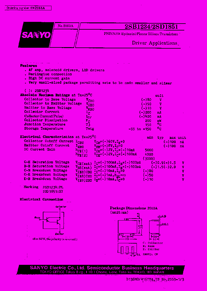2SD1851_297517.PDF Datasheet