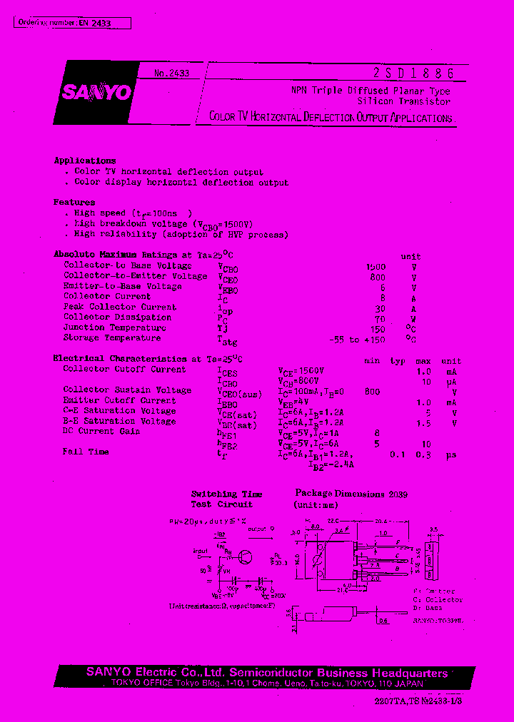 2SD1886_303764.PDF Datasheet