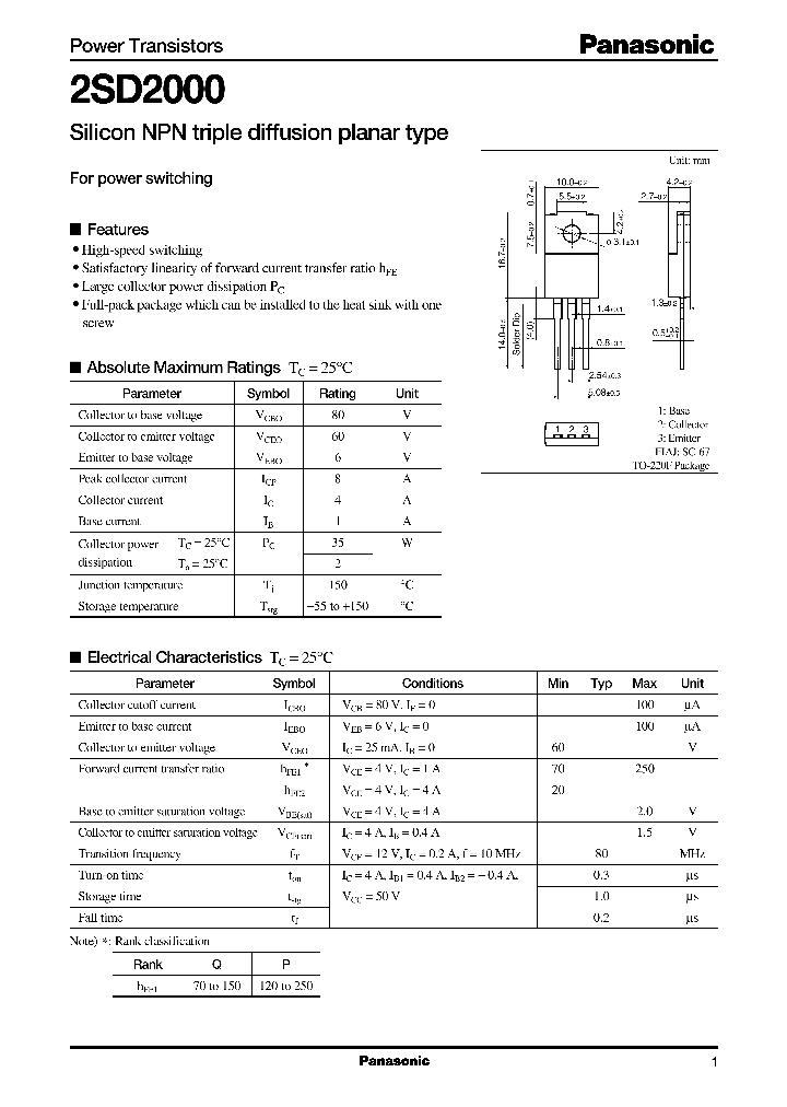 2SD2000_242659.PDF Datasheet