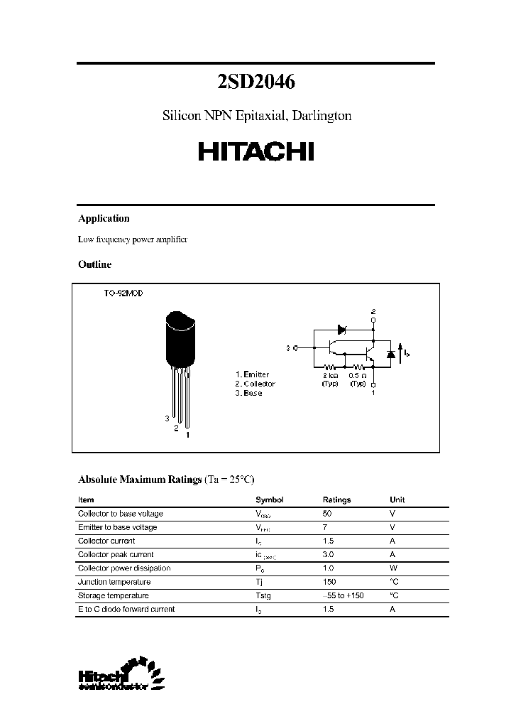 2SD2046_275854.PDF Datasheet