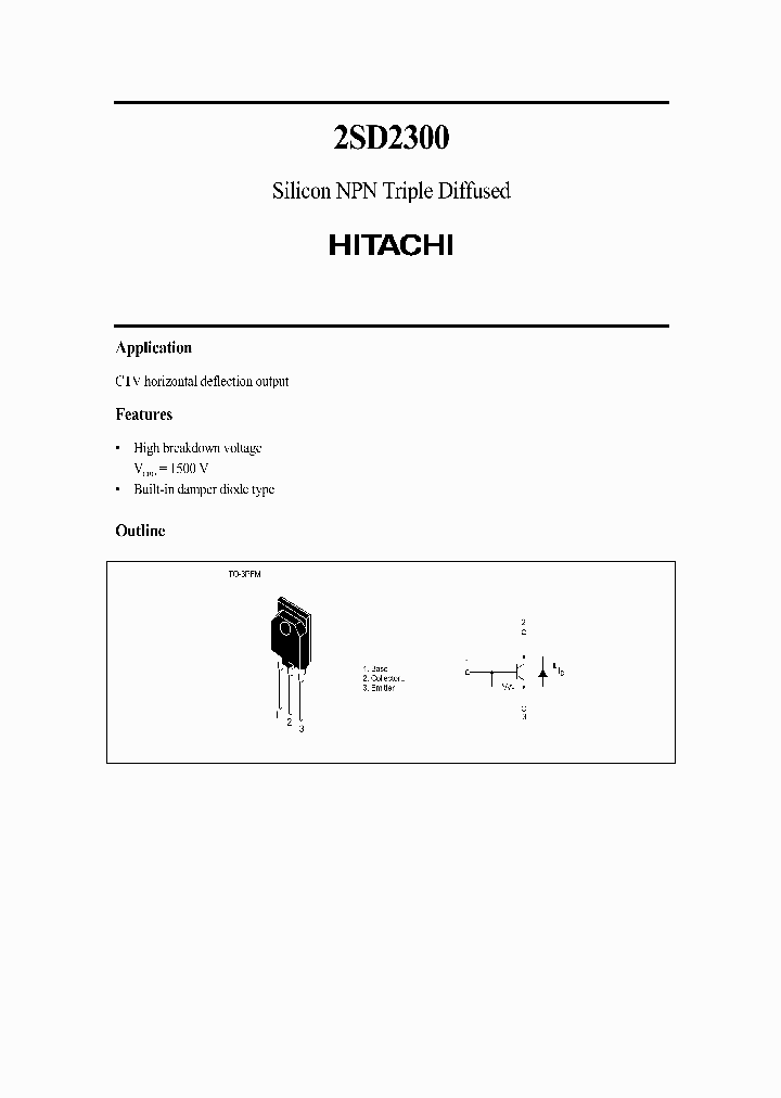 2SD2300_301905.PDF Datasheet